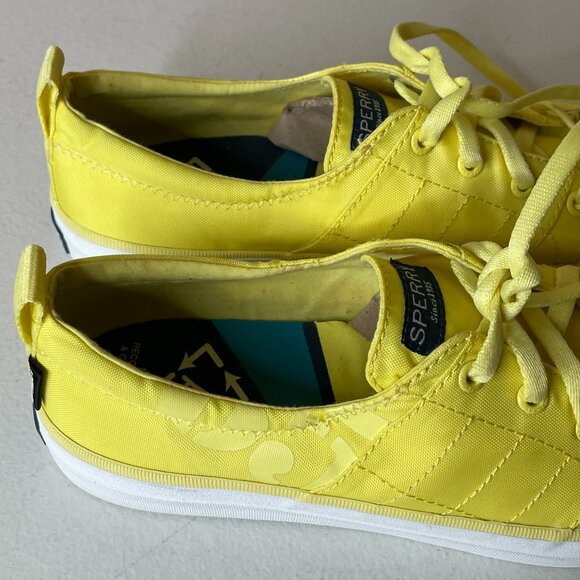 Sperry Yellow Bionic Sneakers Sample Shoes Size 7 - Picture 15 of 15